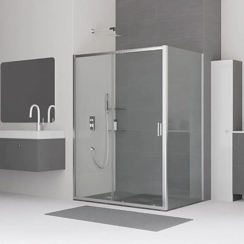 Душевой уголок RGW CL-48 (CL-14 + Z-050-1) 1000x1000 мм 32094800-011 хром Easy Clean Душевой уголок RGW CL-48 (CL-14 + Z-050-1) 1000x1000 мм 32094800-011 хром Easy Clean