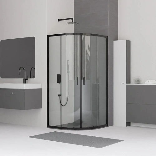 Душевой уголок RGW CL-54B 800x800 мм 32095488-14 черный Easy Clean Душевой уголок RGW CL-54B 800x800 мм 32095488-14 черный Easy Clean
