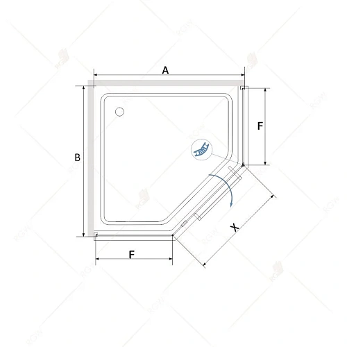 Душевой уголок RGW Hotel HO-084G 350608499-16 Душевой уголок RGW Hotel HO-084G 350608499-16