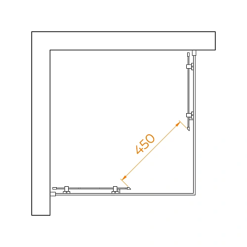 Душевой уголок RGW PA-030 800x800 мм 3508103088-21 хром Easy Clean Душевой уголок RGW PA-030 800x800 мм 3508103088-21 хром Easy Clean