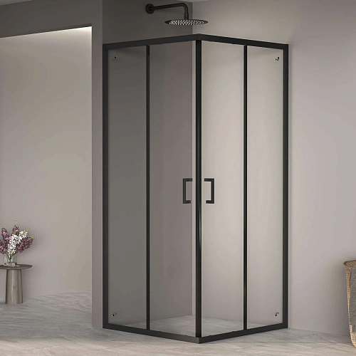 Душевой уголок RGW PA-030B 700x700 мм 3508103077-14 черный Easy Clean Душевой уголок RGW PA-030B 700x700 мм 3508103077-14 черный Easy Clean