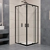 Душевой уголок RGW PA-038B 800x800 мм 350803888-14 черный Easy Clean