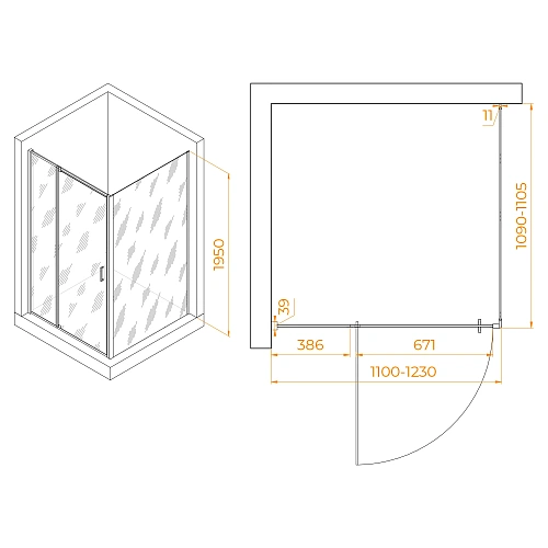 Душевой уголок RGW PA-078 (RGW PA-008 + Z-050-2) 1100x1100 мм 350807812-11 хром Easy Clean Душевой уголок RGW PA-078 (RGW PA-008 + Z-050-2) 1100x1100 мм 350807812-11 хром Easy Clean