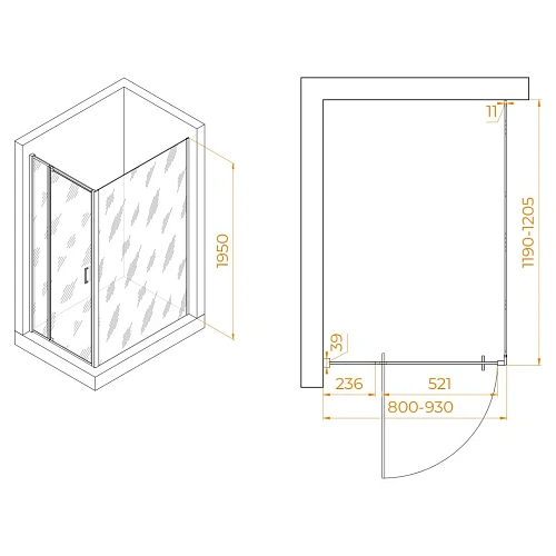 Душевой уголок RGW PA-078 (RGW PA-008 + Z-050-2) 800x1200 мм 350807882-11 хром Easy Clean Душевой уголок RGW PA-078 (RGW PA-008 + Z-050-2) 800x1200 мм 350807882-11 хром Easy Clean