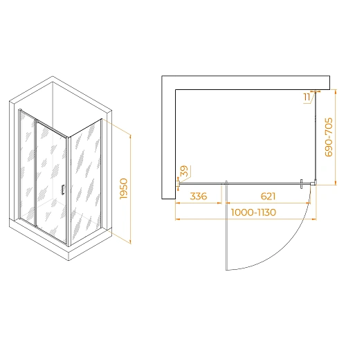 Душевой уголок RGW PA-078B (RGW PA-008B + Z-050-2B) 1000x700 мм 350807807-14 черный Easy Clean Душевой уголок RGW PA-078B (RGW PA-008B + Z-050-2B) 1000x700 мм 350807807-14 черный Easy Clean