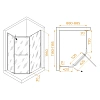Душевой уголок RGW PA-091 900x1200 мм 35089192-11 хром Easy Clean Душевой уголок RGW PA-091 900x1200 мм 35089192-11 хром Easy Clean