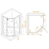 Душевой уголок RGW PA-091B 1000x1200 мм 35089102-14 черный Easy Clean Душевой уголок RGW PA-091B 1000x1200 мм 35089102-14 черный Easy Clean