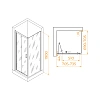 Душевой уголок RGW PA-132 (PA-21+Z-050-5) 700x700 мм 060813277-11 хром Easy Clean Душевой уголок RGW PA-132 (PA-21+Z-050-5) 700x700 мм 060813277-11 хром Easy Clean