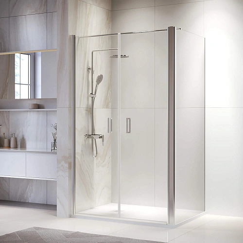 Душевой уголок RGW PA-144 (PA-104+Z-050-2+O-104) 600x900 мм 060814469-011 хром Easy Clean Душевой уголок RGW PA-144 (PA-104+Z-050-2+O-104) 600x900 мм 060814469-011 хром Easy Clean