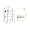 Душевой уголок RGW PA-144 (PA-104+Z-050-2+O-104) 700x900 мм 060814479-011 хром Easy Clean Душевой уголок RGW PA-144 (PA-104+Z-050-2+O-104) 700x900 мм 060814479-011 хром Easy Clean