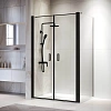 Душевой уголок RGW PA-144B (PA-104B+Z-050-2B+O-104B) 1000x800 мм 060814408-014 черный Easy Clean