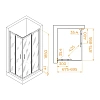 Душевой уголок RGW PA-146 700x900 мм 020814679-11 хром Easy Clean Душевой уголок RGW PA-146 700x900 мм 020814679-11 хром Easy Clean