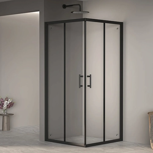 Душевой уголок RGW PA-31B 1000x1000 мм 02083100-14 черный Easy Clean Душевой уголок RGW PA-31B 1000x1000 мм 02083100-14 черный Easy Clean