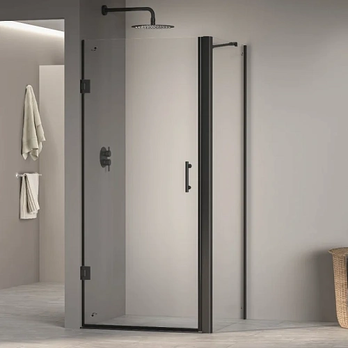 Душевой уголок RGW PA-36B (PA-06B + Z-050-2B + держатель O-204B) 700x1000 мм 41083670-014 черный Easy Clean Душевой уголок RGW PA-36B (PA-06B + Z-050-2B + держатель O-204B) 700x1000 мм 41083670-014 черный Easy Clean