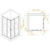 Душевой уголок RGW PA-39 1000x1000 мм 03083900-11 хром Easy Clean Душевой уголок RGW PA-39 1000x1000 мм 03083900-11 хром Easy Clean