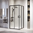 Душевой уголок RGW PA-39B 1000x1000 мм 03083900-14 черный Easy Clean Душевой уголок RGW PA-39B 1000x1000 мм 03083900-14 черный Easy Clean