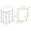 Душевой уголок RGW PA-61 900x1200 мм 41086192-11 хром Easy Clean Душевой уголок RGW PA-61 900x1200 мм 41086192-11 хром Easy Clean