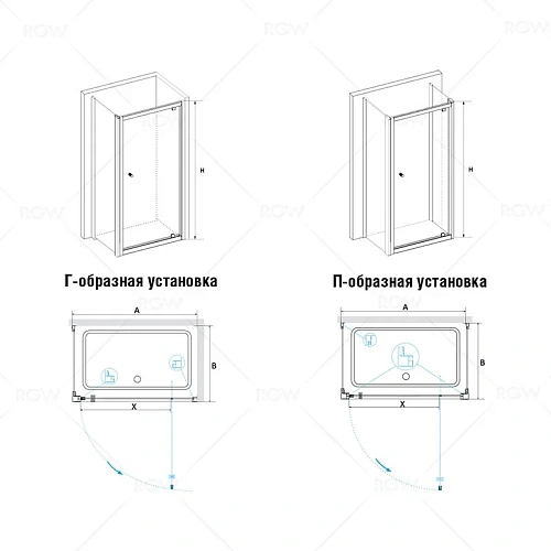 Душевой уголок RGW Passage PA-43 (PA-05 + Z-12) 04084387-11 Душевой уголок RGW Passage PA-43 (PA-05 + Z-12) 04084387-11