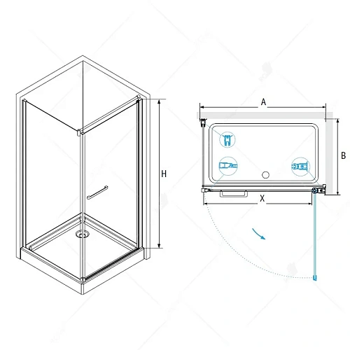 Душевой уголок RGW Passage PA-48 (PA-03 + Z-12 + держатель) 04084868-11 Душевой уголок RGW Passage PA-48 (PA-03 + Z-12 + держатель) 04084868-11