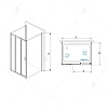 Душевой уголок RGW Passage PA-73 (PA-13 + Z-050-2) 060873129-011 Душевой уголок RGW Passage PA-73 (PA-13 + Z-050-2) 060873129-011