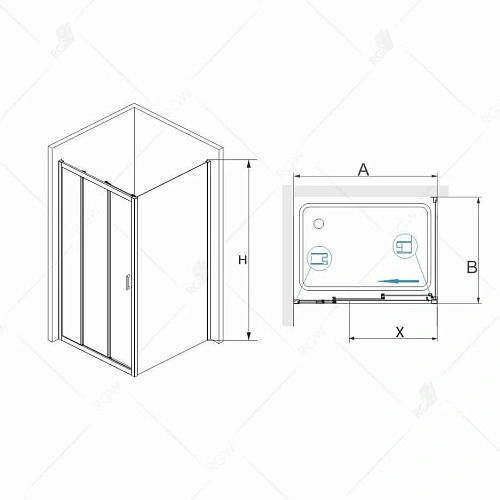 Душевой уголок RGW Passage PA-73 P (PA-13 + 2Z-050-2) 060873158-011P Душевой уголок RGW Passage PA-73 P (PA-13 + 2Z-050-2) 060873158-011P