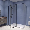 Душевой уголок RGW SV-040B 1600x900 мм 353204069-14 черный Easy Clean Душевой уголок RGW SV-040B 1600x900 мм 353204069-14 черный Easy Clean