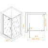 Душевой уголок RGW SV-135 1000x1000 мм 703213500-11 хром Easy Clean Душевой уголок RGW SV-135 1000x1000 мм 703213500-11 хром Easy Clean