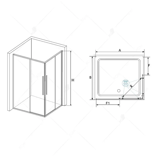 Душевой уголок RGW SV-41B Stilvoll 32324182-14 Душевой уголок RGW SV-41B Stilvoll 32324182-14
