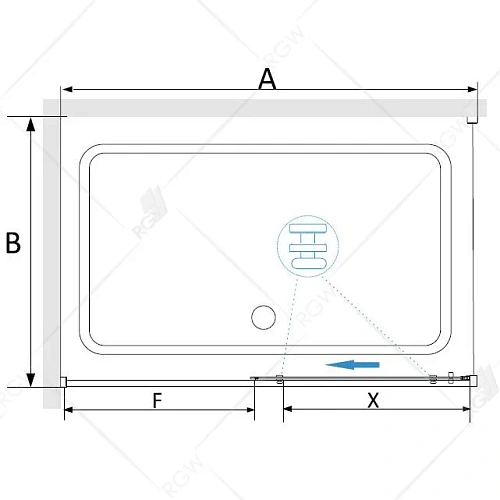 Душевой уголок RGW SV-42B (SV-12B + Z-050-2B) 1200x700 мм 32324272-014 черный Easy Clean Душевой уголок RGW SV-42B (SV-12B + Z-050-2B) 1200x700 мм 32324272-014 черный Easy Clean