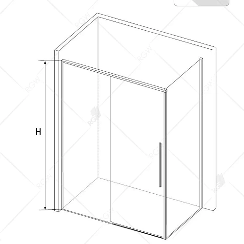 Душевой уголок RGW SV-42B (SV-12B + Z-050-2B) 1300x800 мм 32324238-014 черный Easy Clean Душевой уголок RGW SV-42B (SV-12B + Z-050-2B) 1300x800 мм 32324238-014 черный Easy Clean