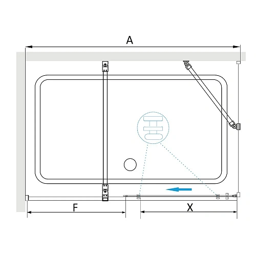Душевой уголок RGW Tornado TO-48B (TO-18B + Z-18B) 41074810-14 Душевой уголок RGW Tornado TO-48B (TO-18B + Z-18B) 41074810-14