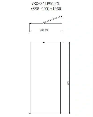 Душевой уголок Vincea Alpha VSR-3ALP9090CL, 900x900, хром, стекло прозрачное Душевой уголок Vincea Alpha VSR-3ALP9090CL, 900x900, хром, стекло прозрачное