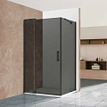 Душевой уголок Vincea Extra VSR-1E901090CGB, 900/1000x900, черный, стекло тонированное Душевой уголок Vincea Extra VSR-1E901090CGB, 900/1000x900, черный, стекло тонированное
