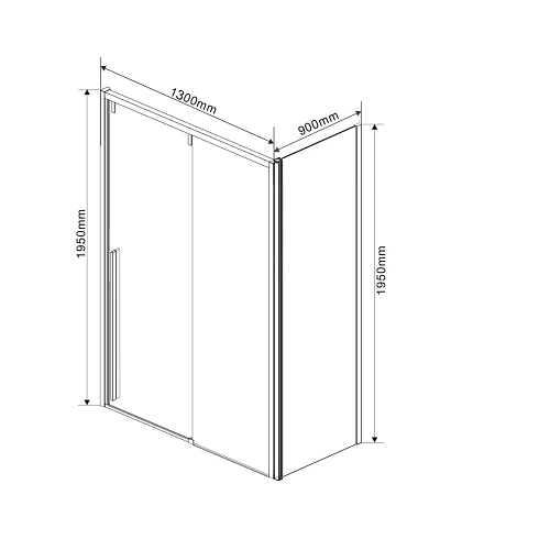 Душевой уголок Vincea Lugano VSR-1L9013CLGM-1, 1300x900, вороненая сталь, стекло прозрачное Душевой уголок Vincea Lugano VSR-1L9013CLGM-1, 1300x900, вороненая сталь, стекло прозрачное