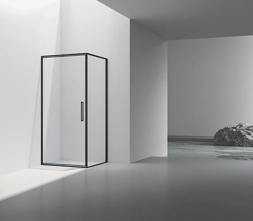 Душевой уголок Vincea Slim 8mm VSR-4SLP9010CLB, 1000x900, черный, стекло прозрачное Душевой уголок Vincea Slim 8mm VSR-4SLP9010CLB, 1000x900, черный, стекло прозрачное