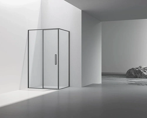 Душевой уголок Vincea Slim 8mm VSR-4SLP9012CLGM, 1200x900, вороненая сталь, стекло прозрачное Душевой уголок Vincea Slim 8mm VSR-4SLP9012CLGM, 1200x900, вороненая сталь, стекло прозрачное