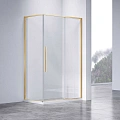 Душевой уголок Vincea Slim-N VSR-4SN9011CLG, 1100x900, брашированное золото, стекло прозрачное Душевой уголок Vincea Slim-N VSR-4SN9011CLG, 1100x900, брашированное золото, стекло прозрачное