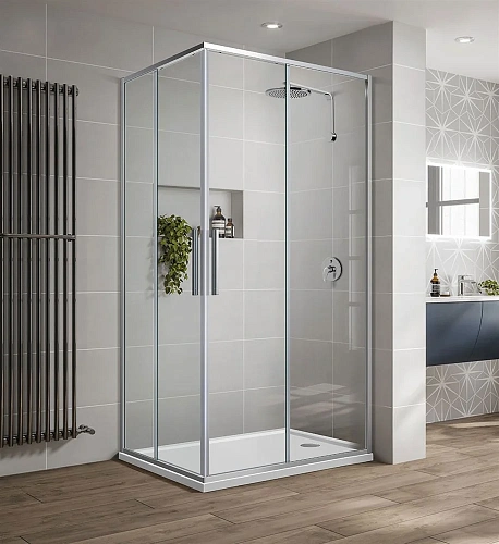 Душевой уголок Vincea Slim-U VSS-2SU900CL, 900x900, хром, стекло прозрачное Душевой уголок Vincea Slim-U VSS-2SU900CL, 900x900, хром, стекло прозрачное