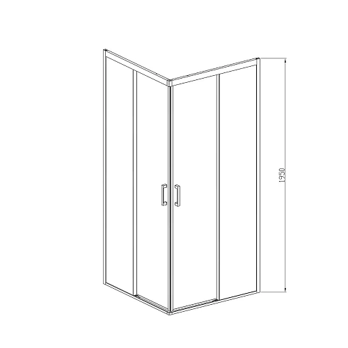 Душевой уголок Vincea Soft VSS-3SO100CLGM, 1000x1000, вороненая сталь, стекло прозрачное Душевой уголок Vincea Soft VSS-3SO100CLGM, 1000x1000, вороненая сталь, стекло прозрачное