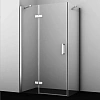 Душевой уголок WasserKRAFT Aller 10H07LWHITE белый/хром Душевой уголок WasserKRAFT Aller 10H07LWHITE белый/хром