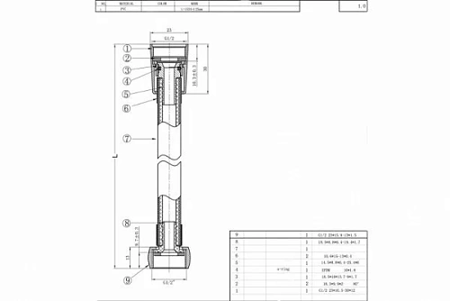 Душевой шланг BRAVAT P7234CP-RUS хром Душевой шланг BRAVAT P7234CP-RUS хром