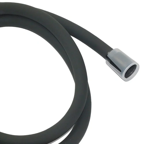 Душевой шланг IDDIS Optima Home (OPH20GLi19) графитовый матовый, силиконовый, 2,0м Душевой шланг IDDIS Optima Home (OPH20GLi19) графитовый матовый, силиконовый, 2,0м