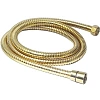Душевой шланг Kaiser 0010 1,5м Gold металл -10