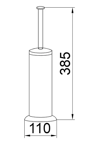 Ершик для унитаза Boheme Chiaro 10519 хрусталь Ершик для унитаза Boheme Chiaro 10519 хрусталь