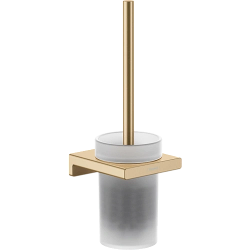 Ершик для унитаза Hansgrohe AddStoris 41752140, шлифованная бронза Ершик для унитаза Hansgrohe AddStoris 41752140, шлифованная бронза