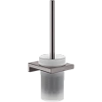 Ершик для унитаза Hansgrohe AddStoris 41752340, шлифованный черный хром Ершик для унитаза Hansgrohe AddStoris 41752340, шлифованный черный хром