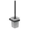 Ершик для унитаза Nofer Corinto 16937.N, черный Ершик для унитаза Nofer Corinto 16937.N, черный