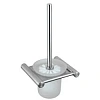Ершик для унитаза Nofer ROMA 16825.S, хром матовый