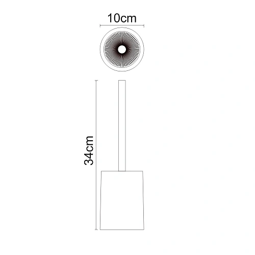 Ершик для унитаза WasserKRAFT Ohre K-37727 бежевый Ершик для унитаза WasserKRAFT Ohre K-37727 бежевый