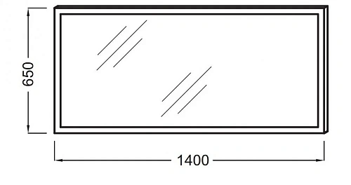 Зеркало 140 см Jacob Delafon EB1446-NF Зеркало 140 см Jacob Delafon EB1446-NF
